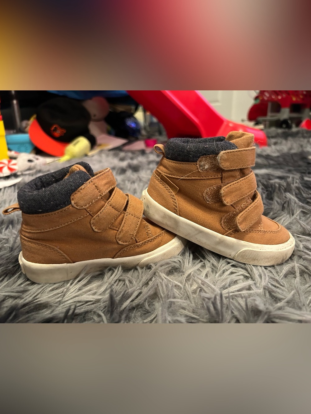 Toddler Old Navy Brown Boots Size 5
